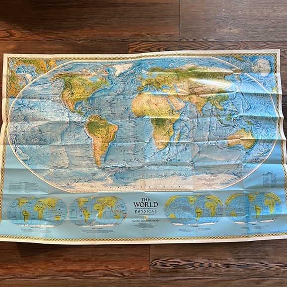 Close-Up USA National Geographic Society 15 Double-Sided Maps & World & USA EXC - Picture 7 of 8